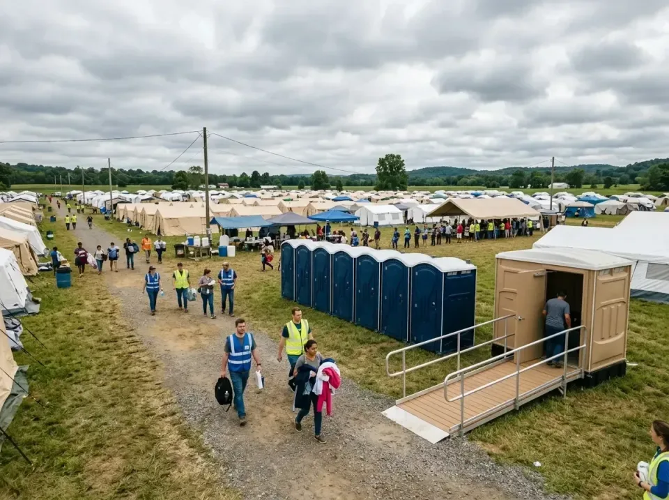 disaster-relief-camp-restrooms-010 — frequently asked questions, Dumpster & Portable Bathrooms Rental in Inez, TX
